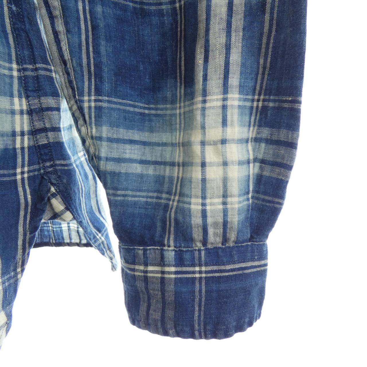 ポロラルフローレン CLASSIC FIT INDIGO コットンシャツ