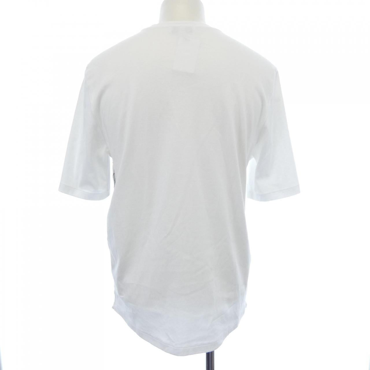エルメス HARNAIS EN GOUACHE 3D コットンTシャツ