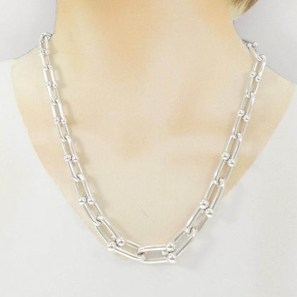 ティファニー ハードウェア グラジュエイテッド リンク 925シルバー ネックレス