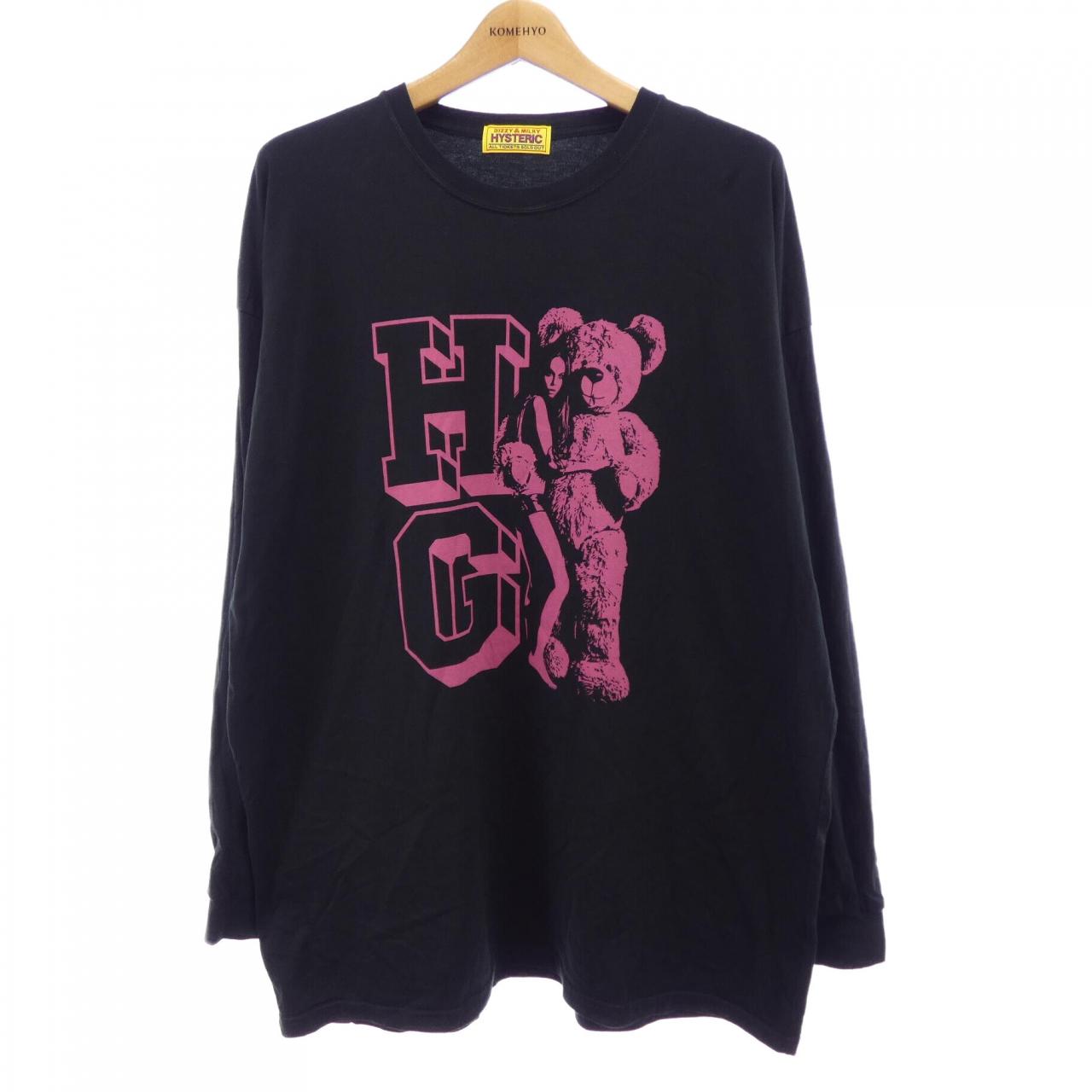 ヒステリックグラマー コットンTシャツ