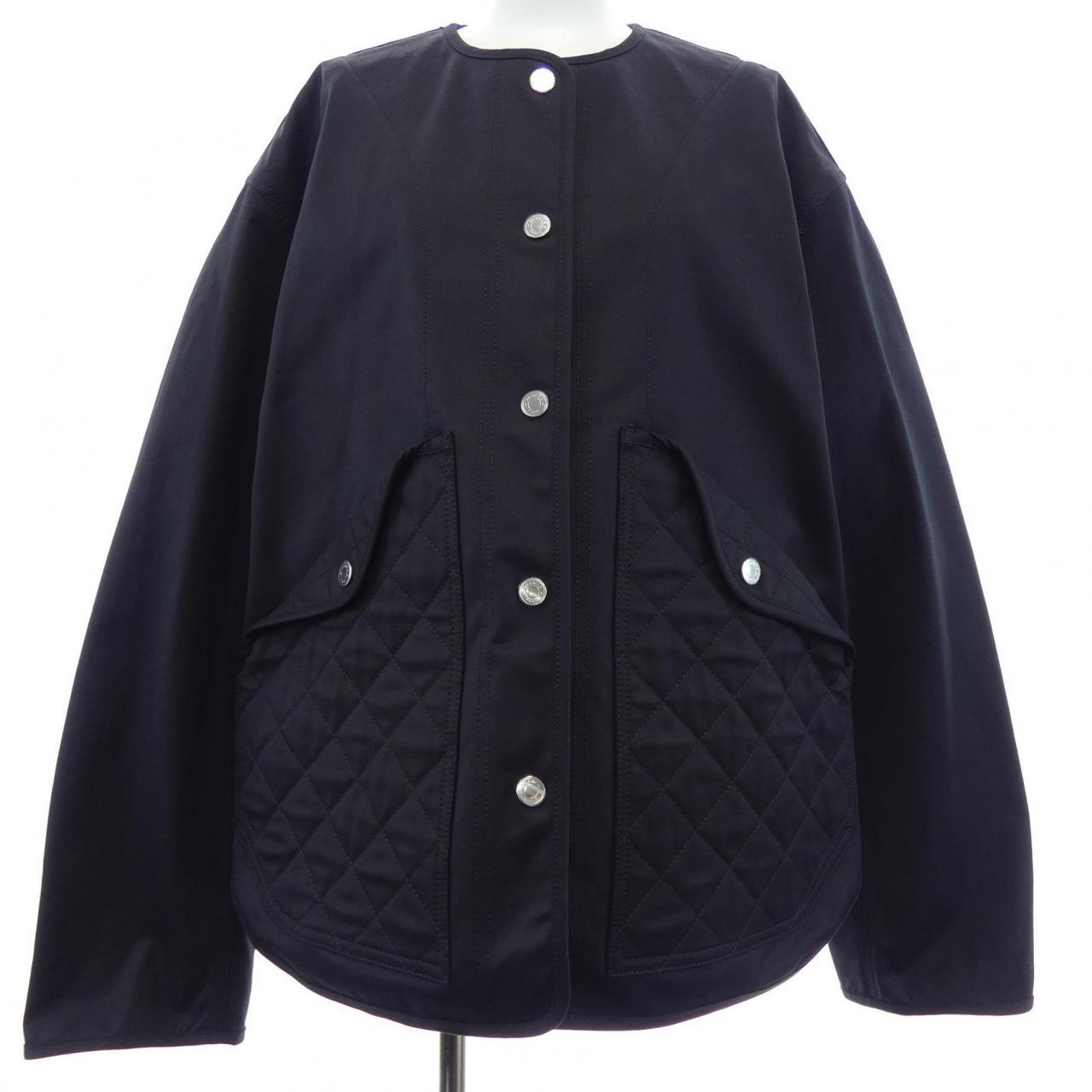エルメス JACKET WITH EQUESTRIAN DETAILS ノーカラージャケット