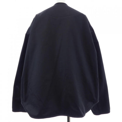 エルメス JACKET WITH EQUESTRIAN DETAILS ノーカラージャケット