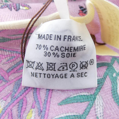 エルメス PLANTES OFFICINALES シルクカシミヤ ショール