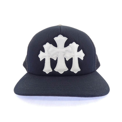 クロムハーツ 3CEMETRY TRUCKER キャップ