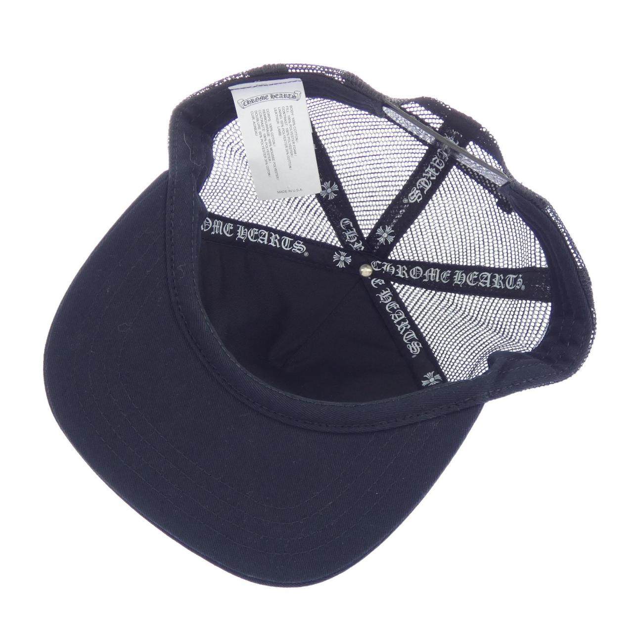クロムハーツ 3CEMETRY TRUCKER キャップ