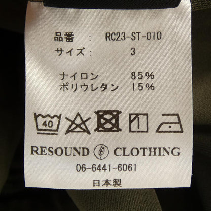 リサウンドクロージング パンツ