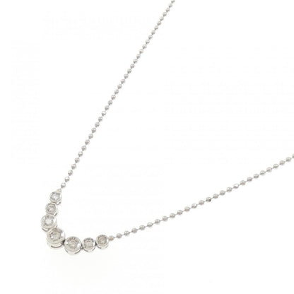 PT850 プラチナ ダイヤモンドネックレス 0.30CT