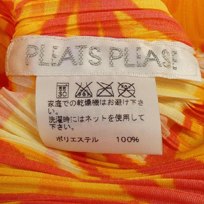 プリーツプリーズ フラワープリーツシャツ