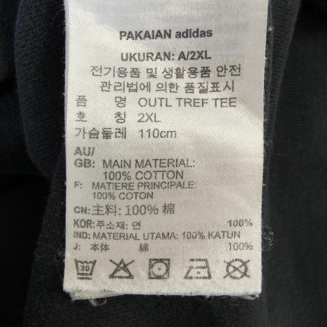 アディダス コットンTシャツ