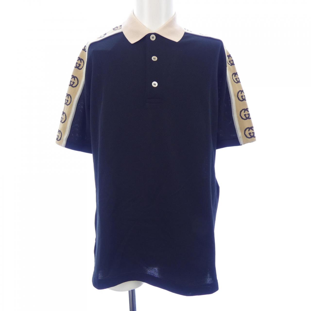 グッチ コットンポロシャツ