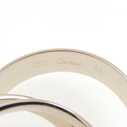 カルティエ トリニティ 750ホワイトゴールド リミテッド リング 18号
