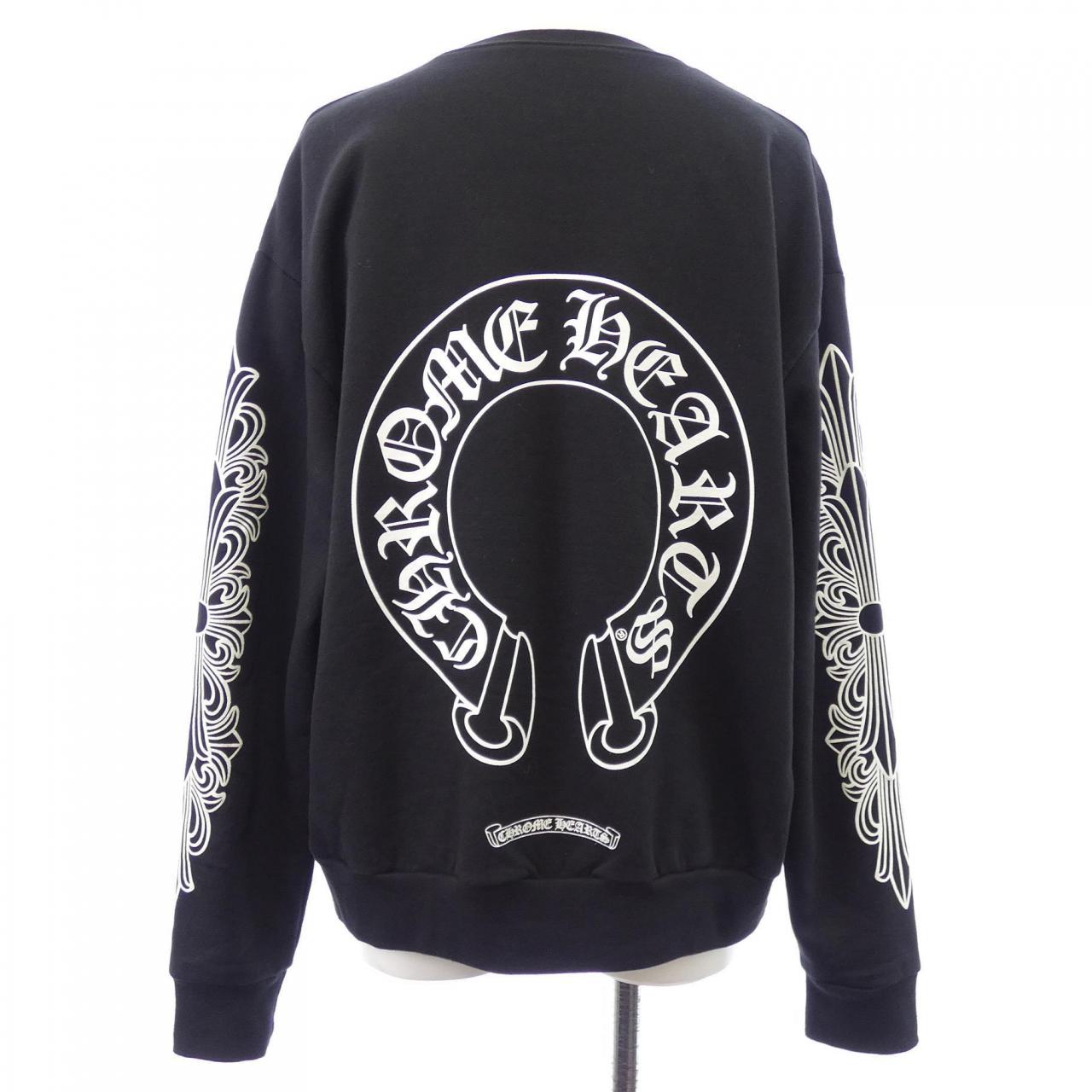 クロムハーツ HORSE SHOE フローラルクロス コットンスウェット