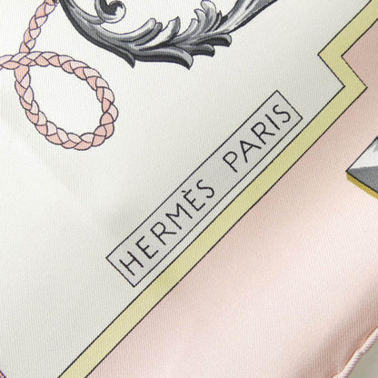 エルメス LES CLES シルクスカーフ