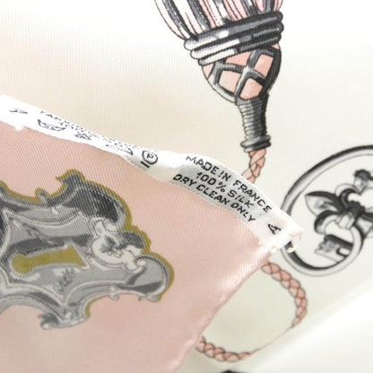 エルメス LES CLES シルクスカーフ