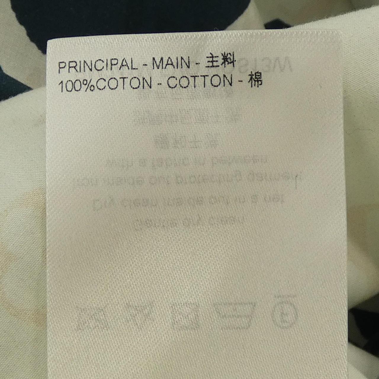 ルイヴィトン ロングスリーブプリンテッドコットン シャツ