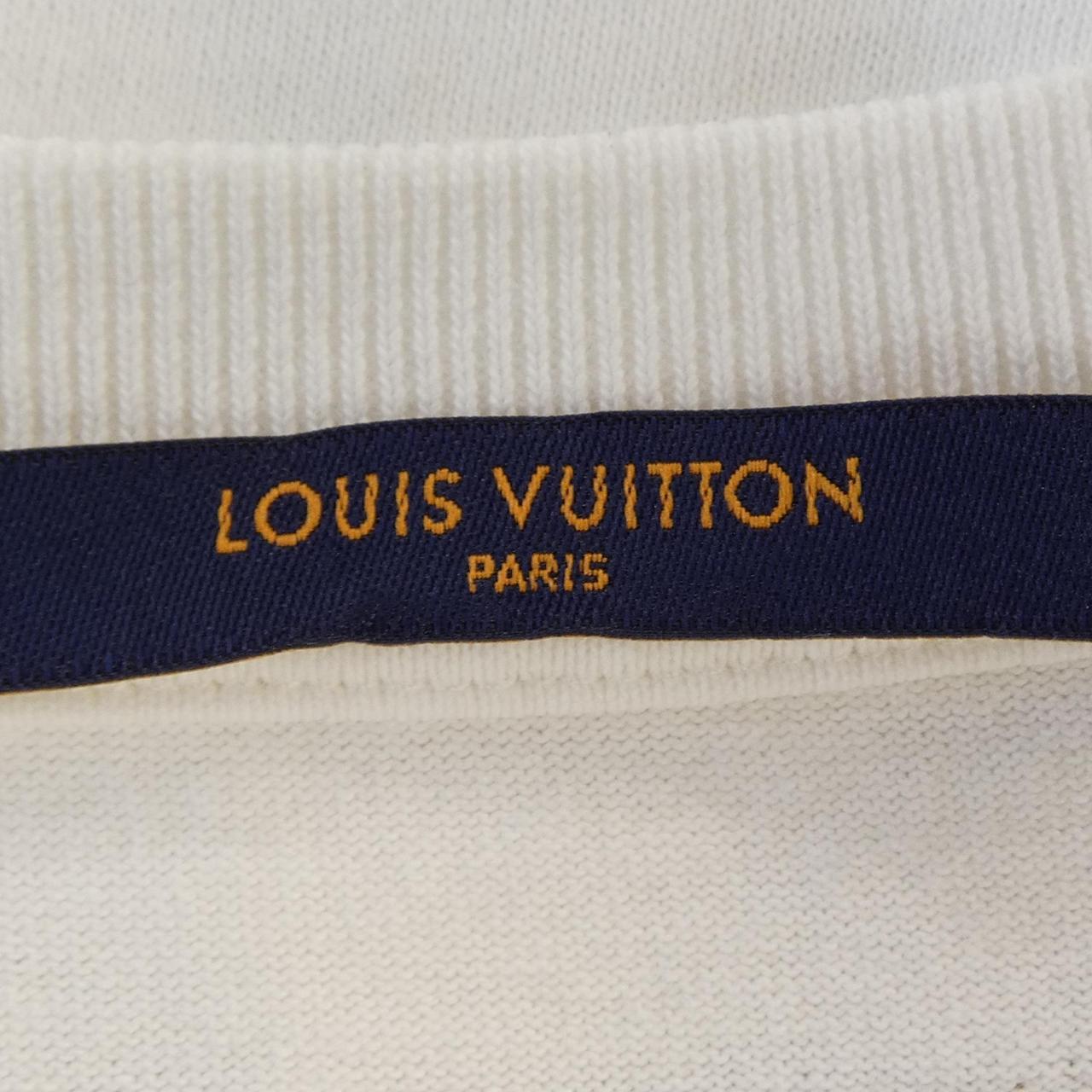 ルイヴィトン LVフラワータペストリープリント コットンTシャツ