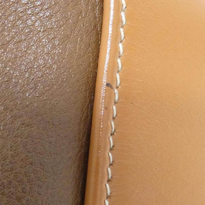 エルメス トワルアッシュ レザー ショルダーバッグ