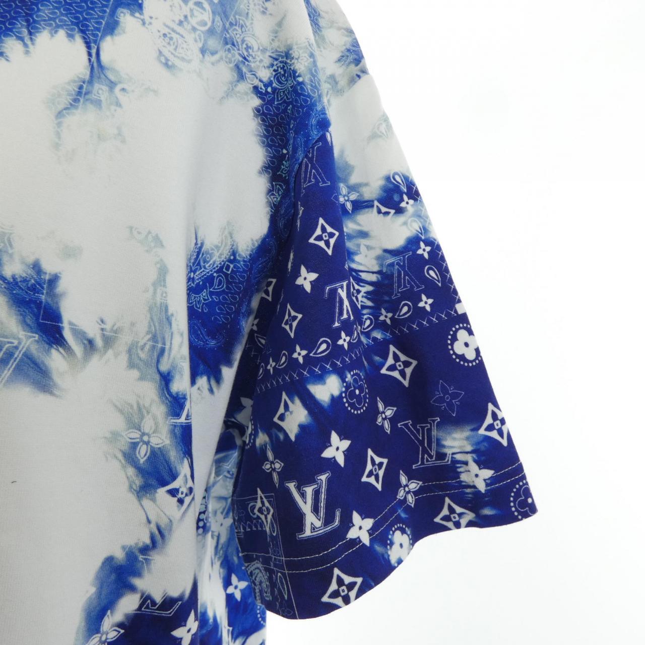 ルイヴィトン モノグラムバンダナプリント コットンTシャツ