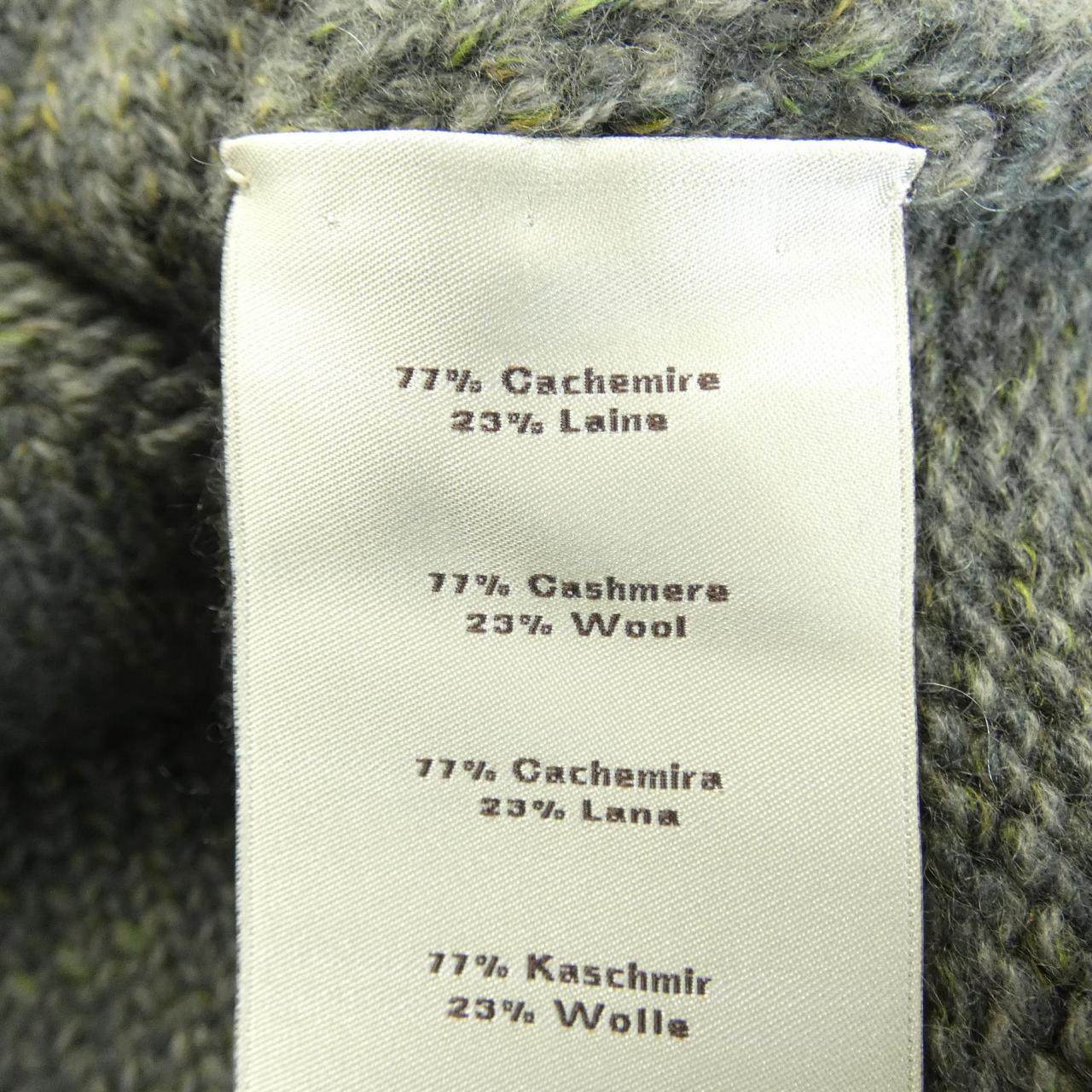 エルメス マキシカザック カシミヤニット