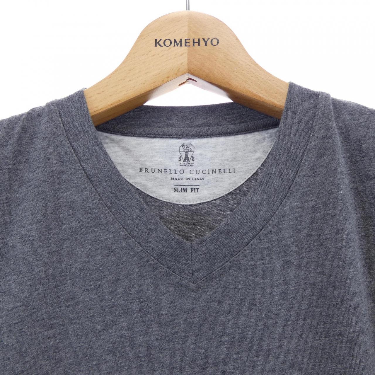 ブルネロクチネリ コットンTシャツ