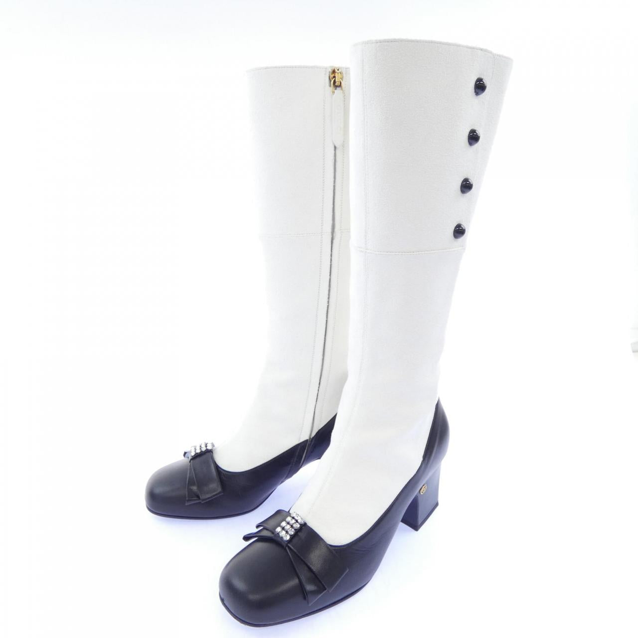グッチ ロングブーツ
