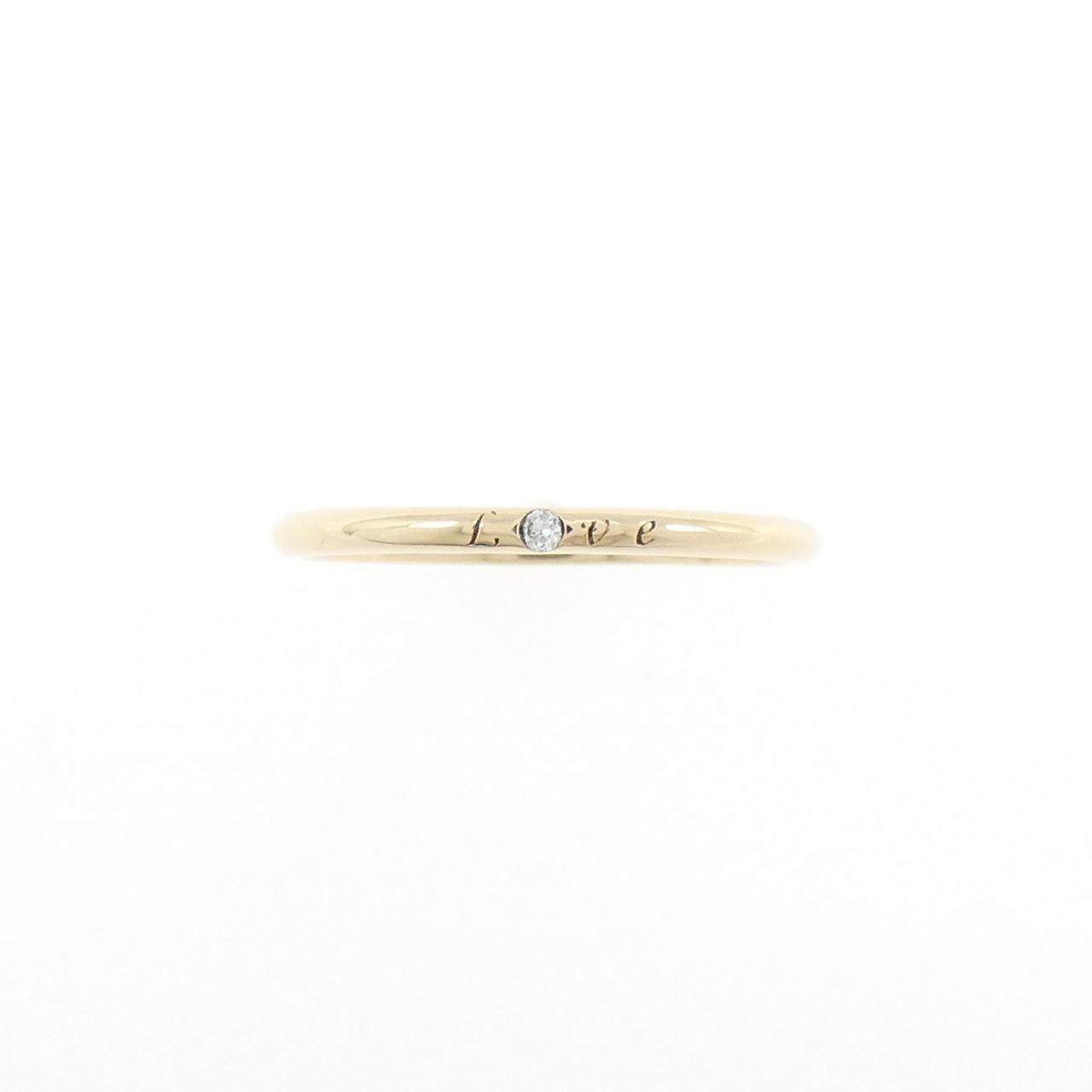 ジュピター K10イエローゴールド ダイヤモンドリング