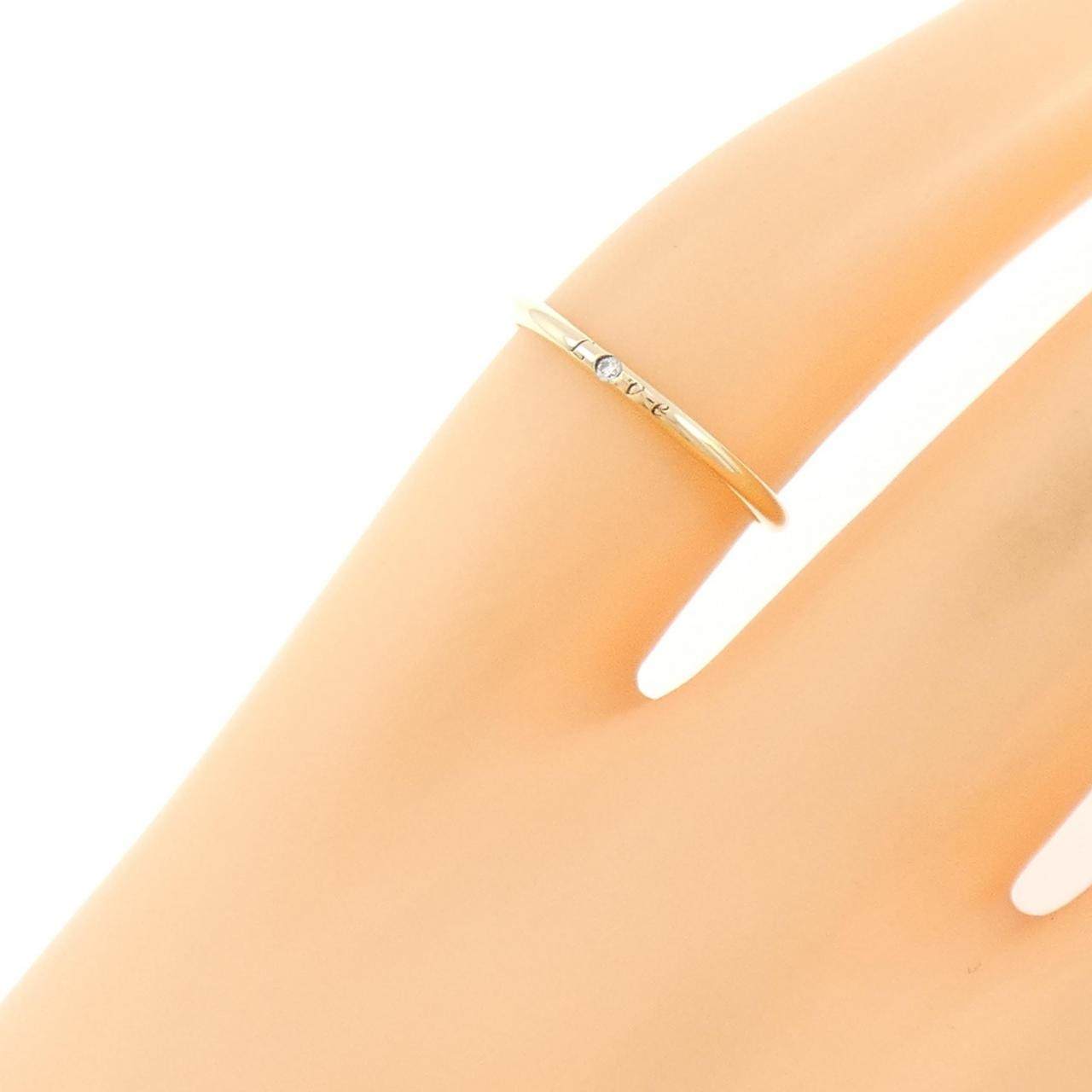 ジュピター K10イエローゴールド ダイヤモンドリング