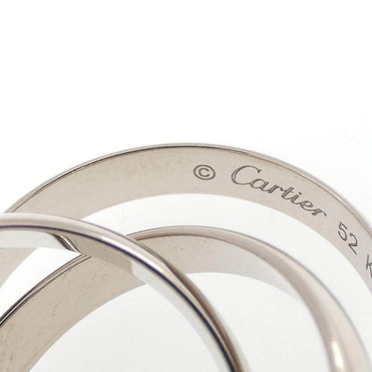 カルティエ トリニティ 18Kホワイトゴールド リング 12号