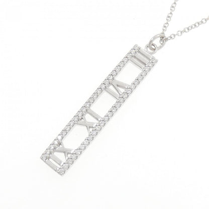 ティファニー アトラス 750ホワイトゴールド ダイヤモンド ネックレス