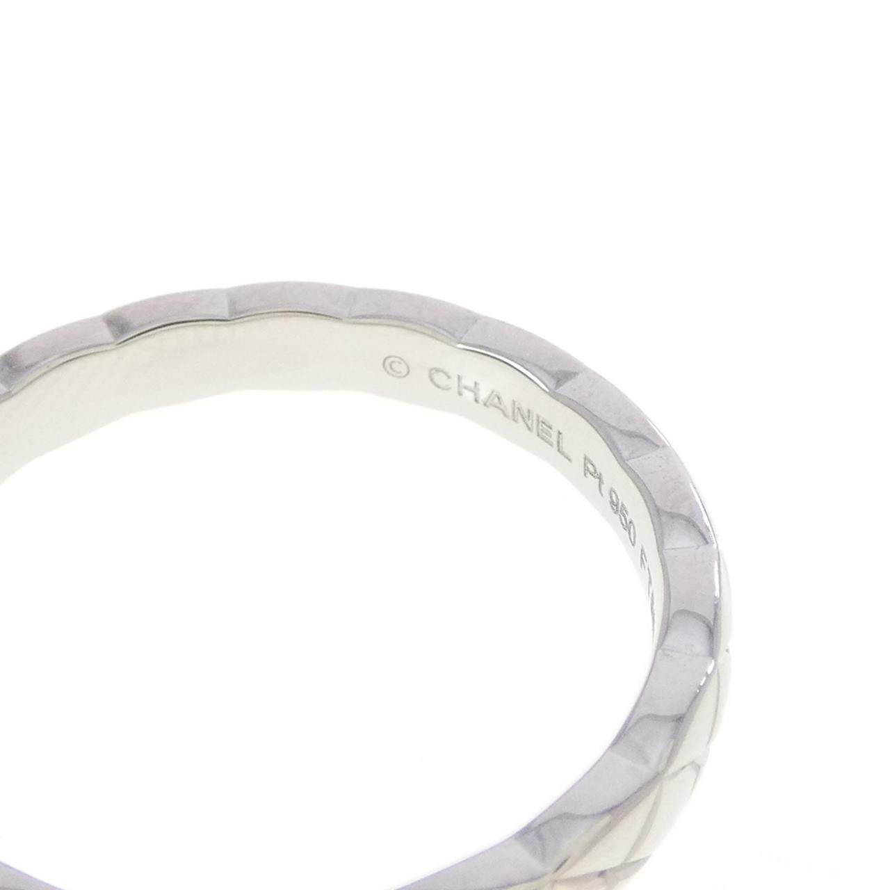 シャネル ココクラッシュ プラチナ ダイヤモンド リング 12.5号