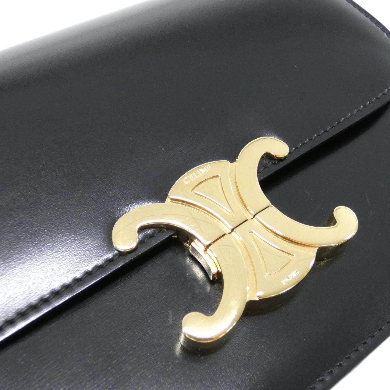 セリーヌ ティーン トリオンフ カーフ ショルダーバッグ