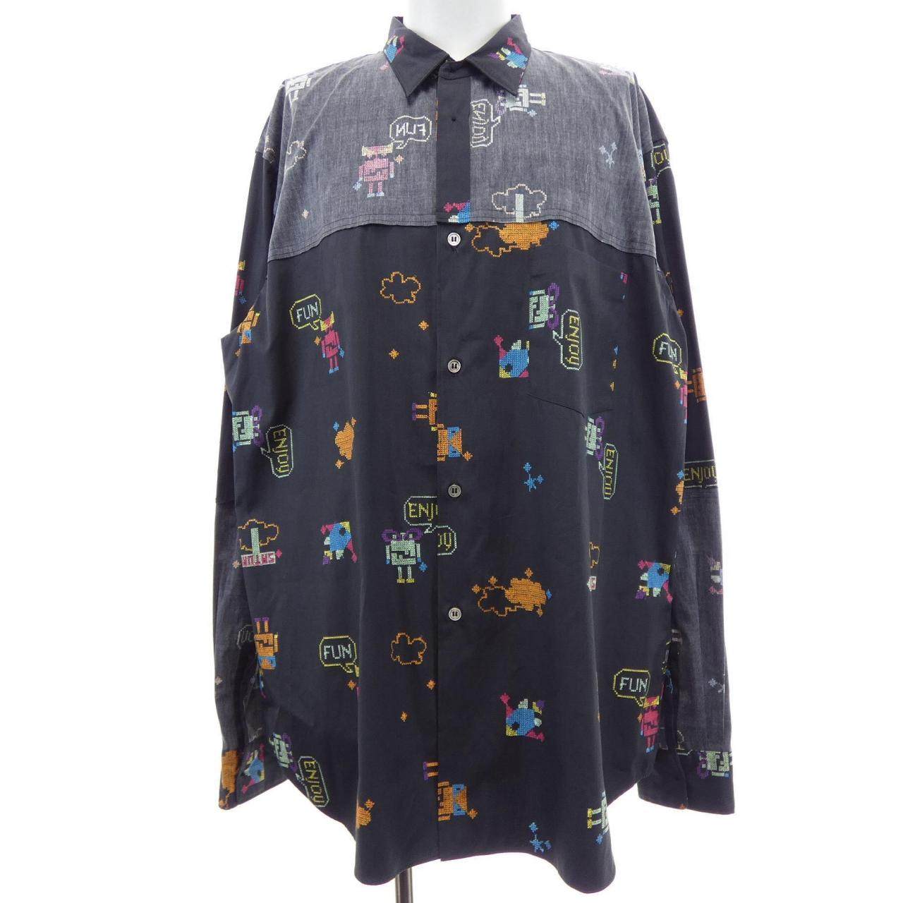 コムデギャルソンオムプリュス コットンシャツ