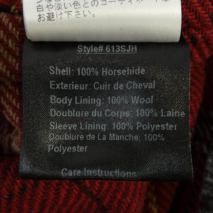 ショット 613SJH レザーライダースジャケット