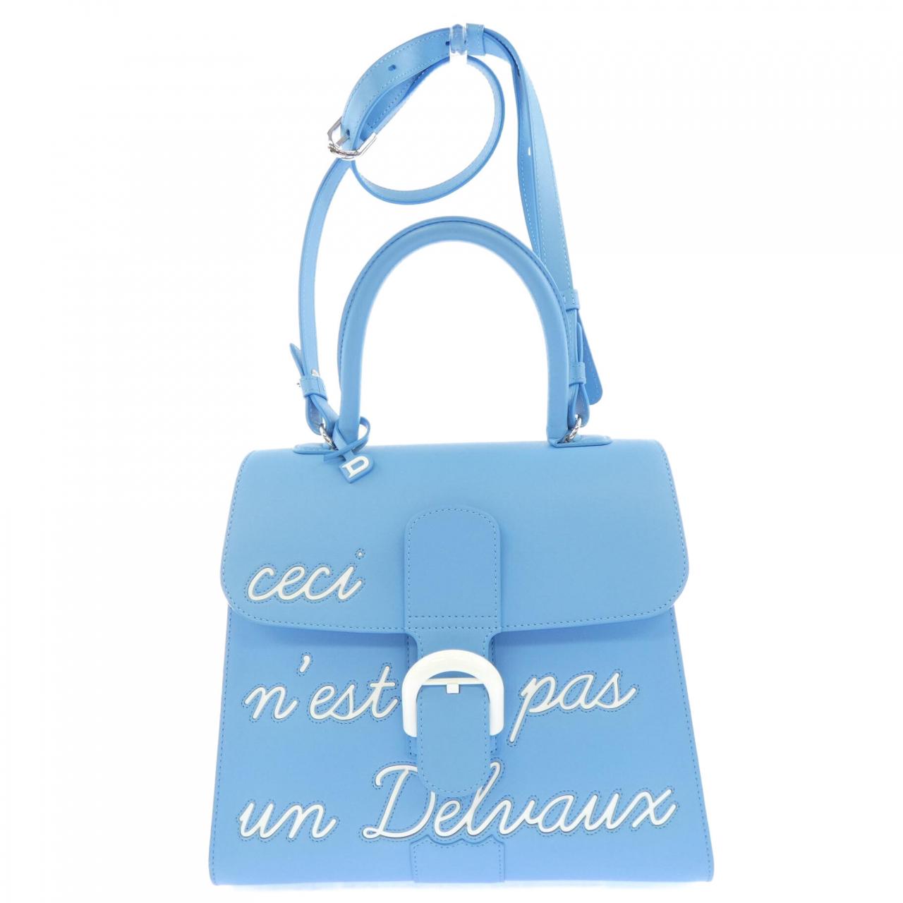 デルボー L'HUMOUR BOX CALF バッグ