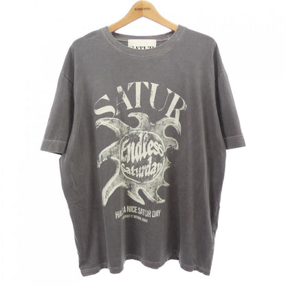 SATUR コットン Tシャツ