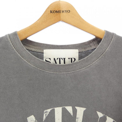 SATUR コットン Tシャツ