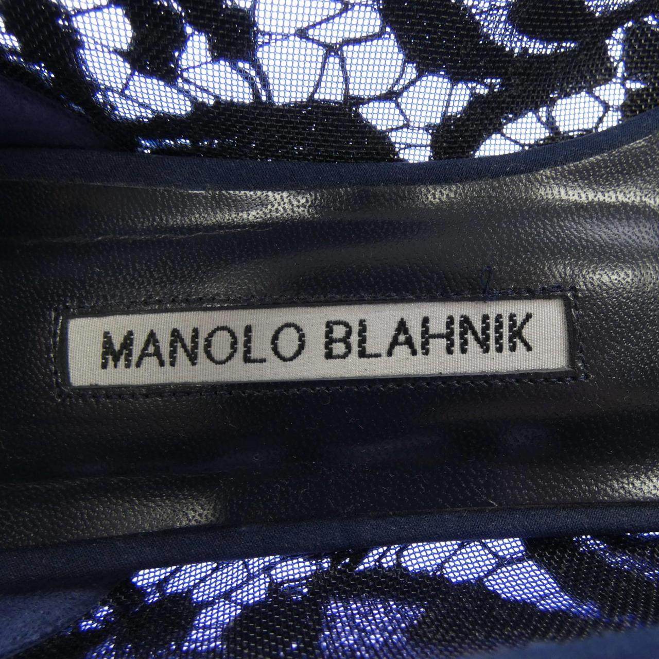 マノロブラニク HANGISI FLAT レース フラットシューズ