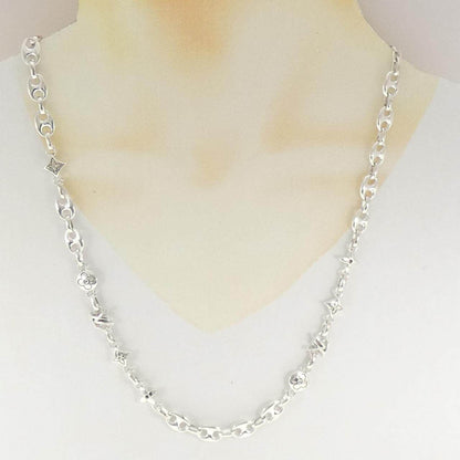 ルイヴィトン LVセーラー 925シルバー ネックレス