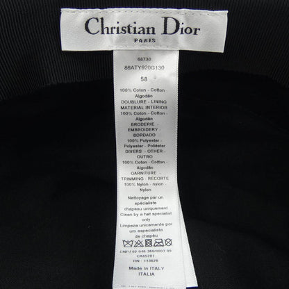 クリスチャンディオール DIOR ARTY ナイロンベール キャップ