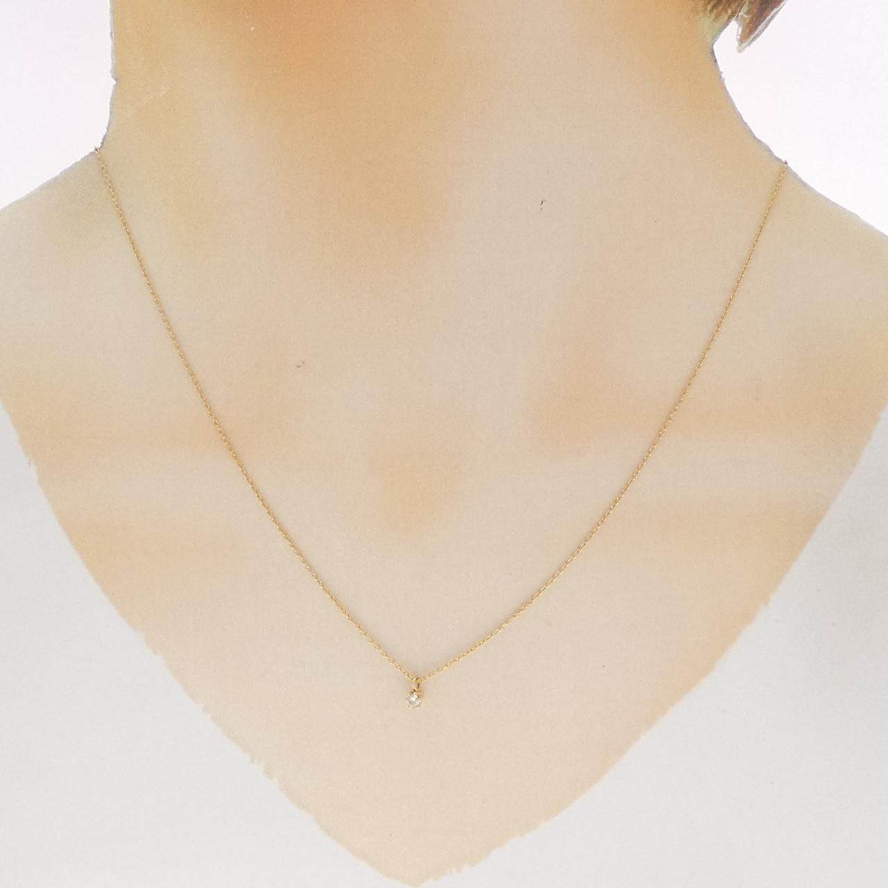 ドレスアドレス Au750 ダイヤモンドネックレス