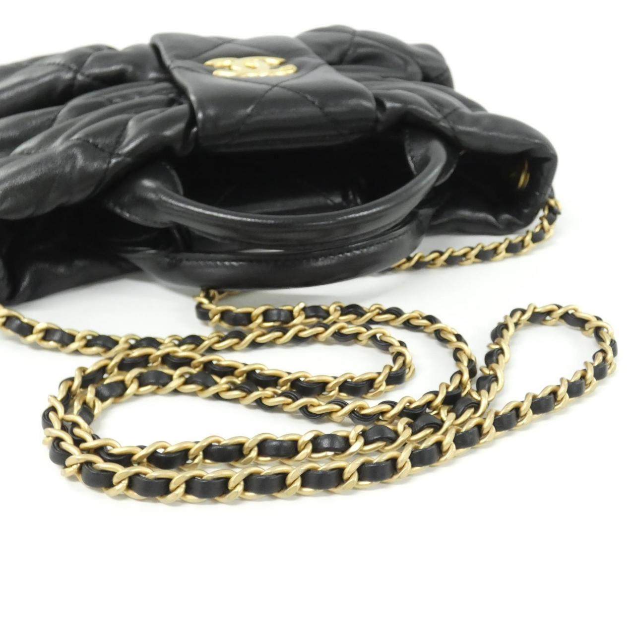 シャネル ラムスキンショルダーバッグ