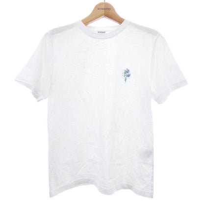 ロエベ フローラルアナグラム コットンTシャツ