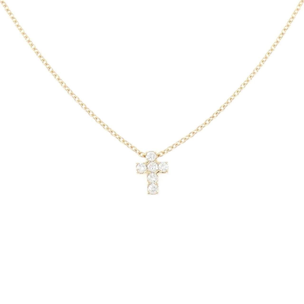 ヴァンクリーフアンドアーペル クロアミニアチュール Au750 ダイヤモンド ネックレス