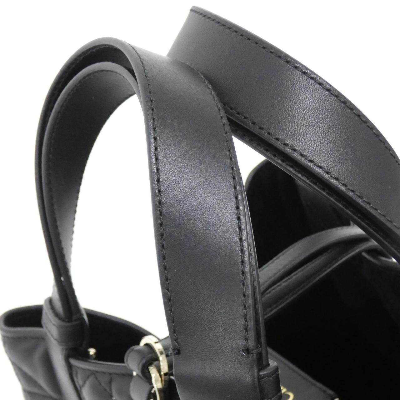 クリスチャンディオール DIOR TOUJOURS カーフ ハンドバッグ