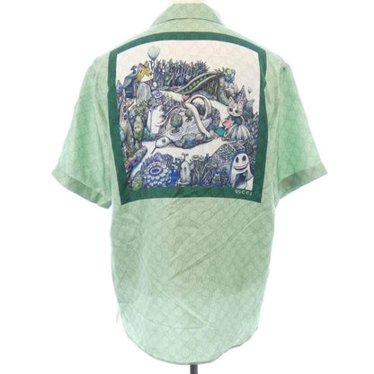 グッチ ヒグチユウコ シルク半袖シャツ
