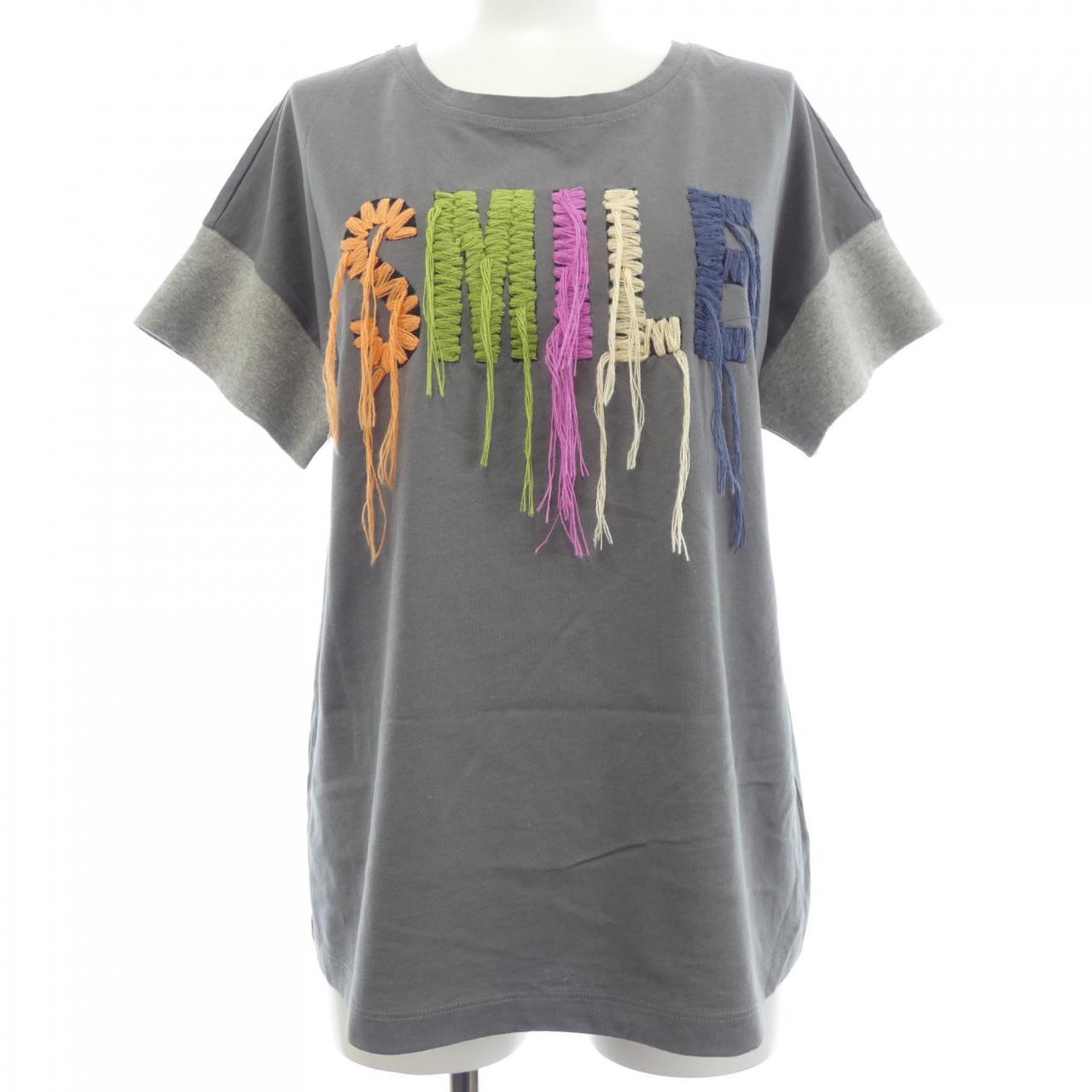 PLUS PLUS コットンTシャツ