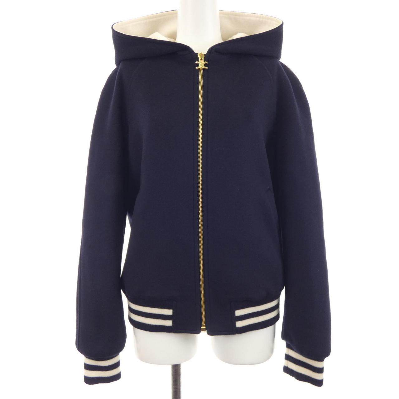 セリーヌ カシミヤブルゾン