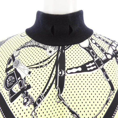エルメス HARNAIS DE COUR BANDANA シルクカシミヤトップス
