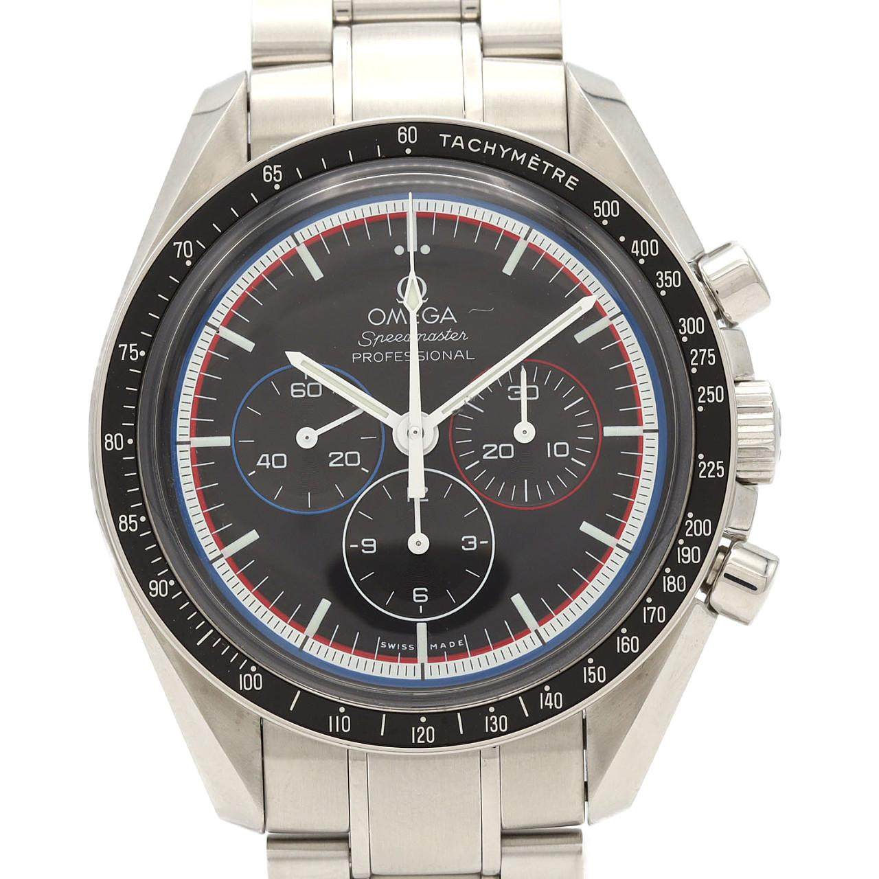 オメガ スピードマスタープロフェッショナル アポロ15号40th リミテッド ステンレススチール 腕時計