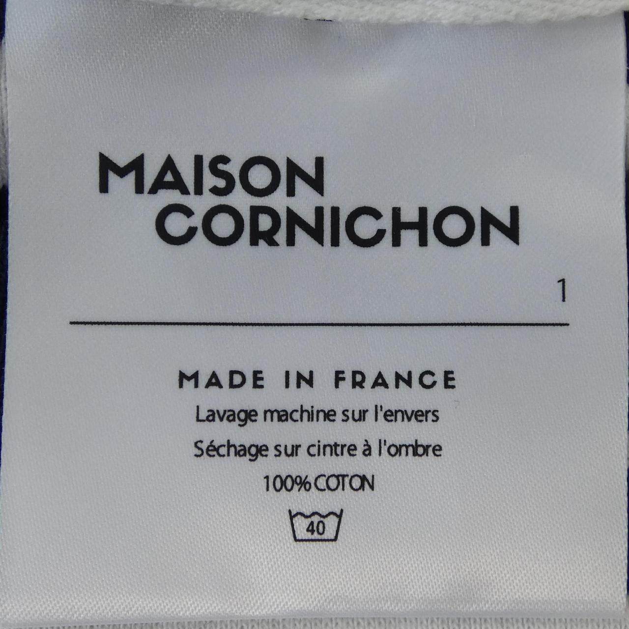 MAISON CORNICHON コットンTシャツ